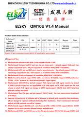 ELSKY QM10U-2L6C Manual