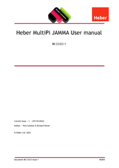 Heber MultiPi JAMMA User Manual