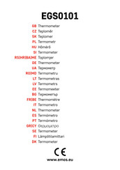 Emos EGS0101 Instructions Manual