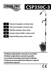 Strend Pro CSP350C-3 Instruction Manual