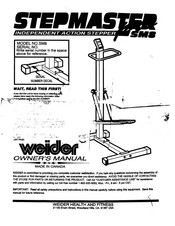 Weider Stepmaster Pro Sm8 Owner's Manual
