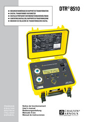 Chauvin Arnoux DTR 8510 User Manual