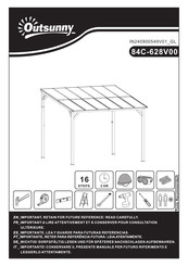 Outsunny 84C-628V00 Manual