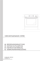 Amica 12263.3ePaTnpDHaAdUtS Instruction Manual