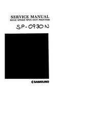 Samsung SP-0930N Service Manual