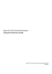 Acer Aspire C27-1751 Lifecycle Extension Manual