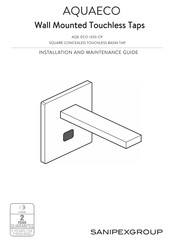 Sanipex AQUAECO AQE-ECO-I333-CP Installation And Maintenance Manual