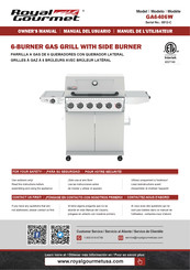 ROYAL GOURMET GA6406W Owner's Manual