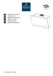 ROBLIN HYPNOSE PLUS 800 User Manual