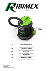 Ribimex PERFETTO PRCEN020 User And Maintenance Manual