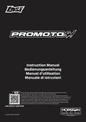 Horizon Hobby Losi PROMOTO SM Instruction Manual
