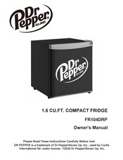 Curtis Dr Peper FR104DRP Owner's Manual