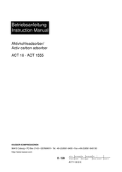 KAESER ACT 23 Instruction Manual