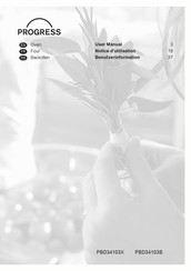 Progress PBD34103B User Manual