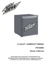 MTN DEW FR102MD Owner's Manual