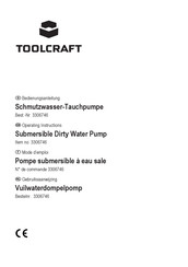 TOOLCRAFT 3306746 Operating Instructions Manual