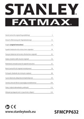 Stanley FATMAX SFMCPP632B Instructions Manual