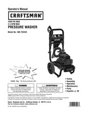 Craftsman 580.752242 Operator's Manual