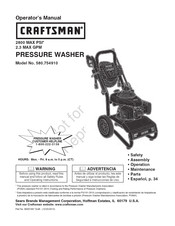 Craftsman 580.754910 Operator's Manual