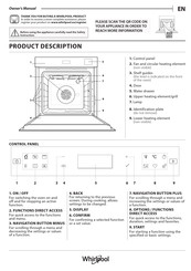 Whirlpool WOI6A8PT1SXA Owner's Manual