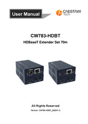 CAESTAWI Tech CW783-HDBT User Manual