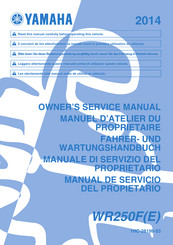 Yamaha WR250F 2014 Owner's Service Manual