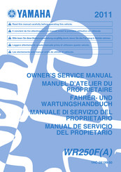 Yamaha 2011 WR250FA Owner's Service Manual
