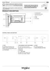 Whirlpool WMN461BX Owner's Manual