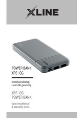 XLINE XPB110G Operating Manual & Warranty