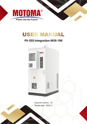 MOTOMA PV-ESS Integration M50-100 User Manual