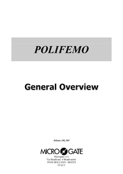 Microgate POLIFEMO-LIGHT General Overview Of Operation