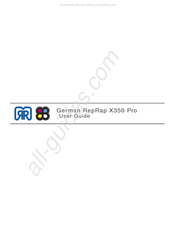 German RepRap X350 Pro User Manual