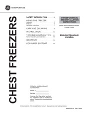 GE FCM22DLAWW Owner's Manual And Installation