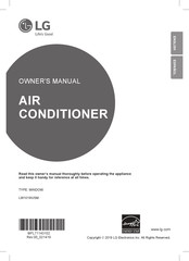 LG LW1019IVSM/00 Owner's Manual