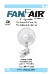 Impecca FANFAIR FPF-610W2PK User Manual