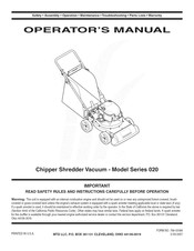 MTD 24A-020E762 Operator's Manual