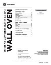 GE Cafe CT9570SL2SS Owner's Manual