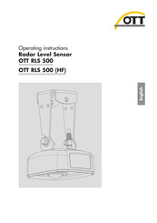 OTT RLS 500 Operating Instructions Manual