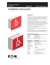 Eaton VoCALL 16US Installation Instructions