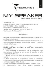 Techmade MY SPEAKER TM-M350 Manual