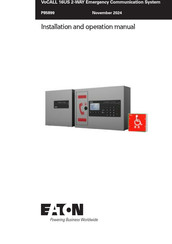 Eaton VoCALL 16US Installation And Operation Manual