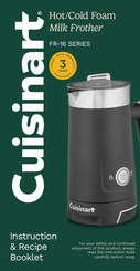 Cuisinart FR-16 Series Instruction/Recipe Booklet