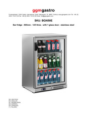GGM gastro BGI658E Manual