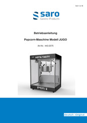 saro 443-2075 Operating Instructions Manual