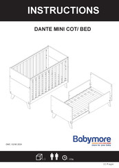 Babymore DANTE MINI Instructions Manual