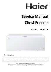 Haier HCF719 Service Manual