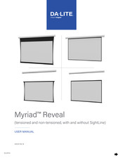 LEGRAND DA-LITE Myriad Reveal User Manual