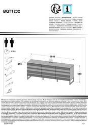 Forte BQTT232 Assembling Instruction