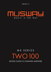 Musway TWO100 Manual