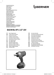 Berner BACIW BL HP-1 1/2